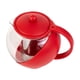 thumbnail image 2 of Tetera Con Filtro 1,25 Lt Vidrio Secret de Gourmet rojo Tamano Unico, 2 of 3