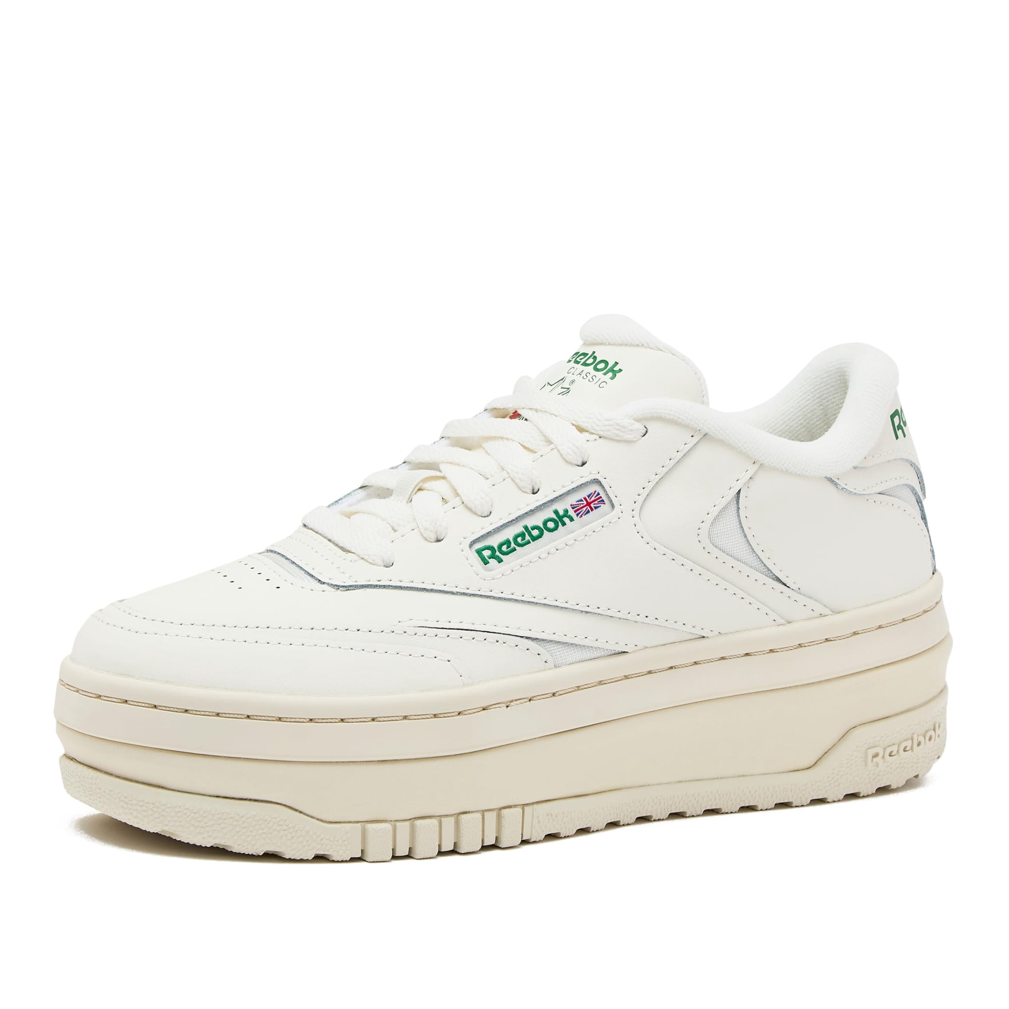 Zapatillas Reebok Club C Extra Platform Para Mujer Blancas Talla 6.5