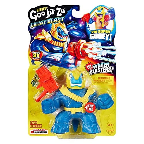 Paquete De Héroes De Heroes Of Goo Jit Zu Galaxy Blast - Tyro Súper Gooey Con Un Bláster D Heroes Of Goo Jit Zu Heroes Of Goo Jit Zu