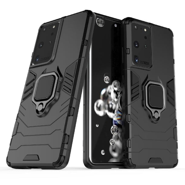 FOXDOCK Funda Antigolpes para Samsung Galaxy S21 Ultra 5G – Protección Total con Soporte y Diseño Robusto