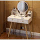 thumbnail image 1 of Mesa De Noche Maquillador Peinadora Con 2 Cajones Y Espejo, 1 of 3