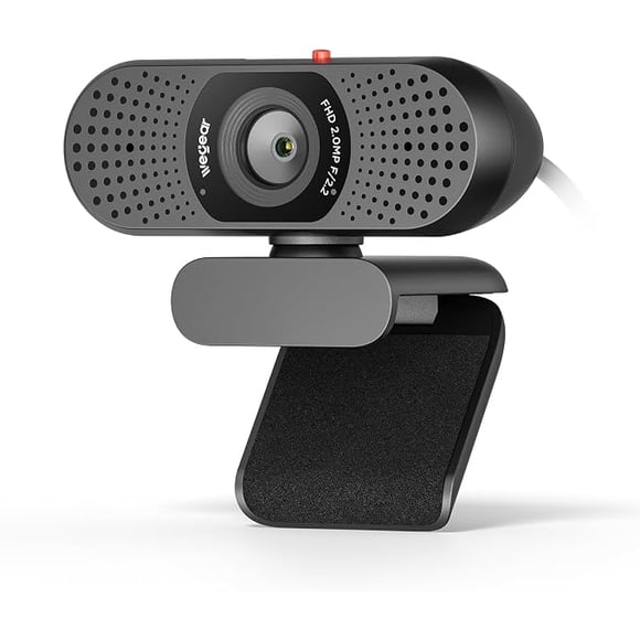 Cámara web 1080P para PC, cámara de computadora Full HD con