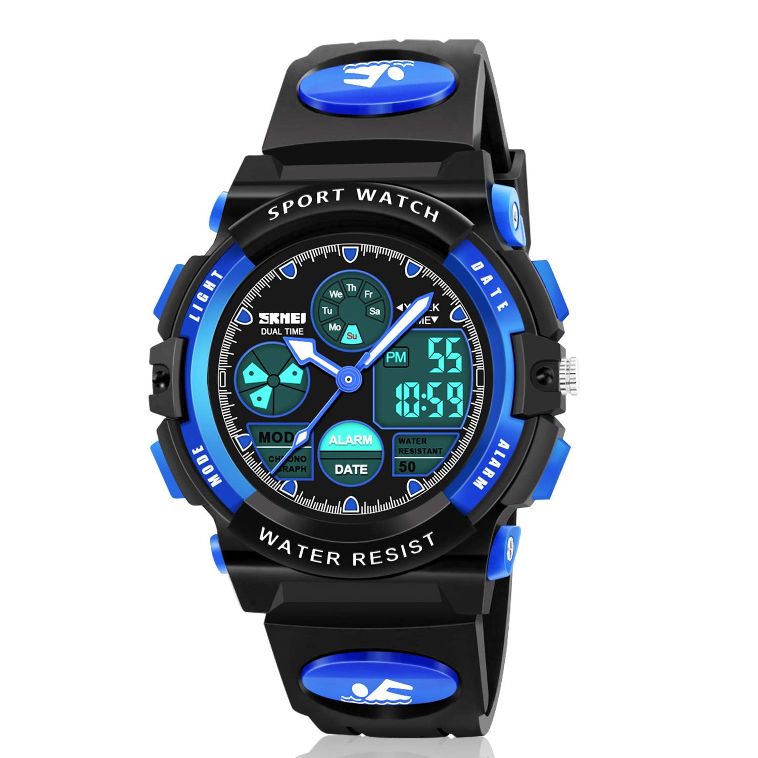 Reloj Digital Atimo Para Niños De 6 A 15 Años Con Caja De Regalo