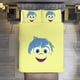 thumbnail image 2 of Light Yellow Joy Inside Out Comforter Set Soft 3 Pcs Twin Bedding Sets Thicken for All Season, 2 of 5