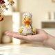 thumbnail image 3 of Figurita ChuangJie 8 cm Pato Blanco con Pedrería, 3 of 6