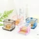 thumbnail image 2 of 1pc Clear Acrylic Q-tip Storage Jar, Swabs Storage Holder, Transparent Swabs Organizer Box, Pads Finishing Container, Bathroom Accessories, 2 of 4