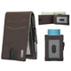 thumbnail image 1 of Billetera Pop Up Con Bloqueo Rfid De Cuero Color Café, 1 of 6