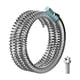 thumbnail image 3 of Cable Desatascador de Drenaje Herramienta de Plomería Serpiente para Desagües Limpiador de Cañerías Sonda Rotativa con Conector para Taladro Eléctrico Longitud 5m, 3 of 5