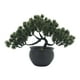 thumbnail image 2 of Planta Artificial En Maceta Del árbol De Los Bonsais Artificiales Para La Decoración Al Aire Libre Del Jardín Verde Oscuro, 2 of 3