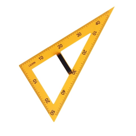 Bothyi - Equipo De Geometría Matemática, Regla De Geometría Matemática Para Dibujar, Pizarra, Triángulo De 60 Grados