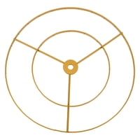 Magideal - Anillo De Marco De Pantalla De Lámpara Para Soporte De Luz De Escritorio, Práctico Soporte De Pantalla De Lámpara Diy, Anillo De Hierro Para Restauran 35Cm