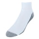 thumbnail image 1 of Calcetines Hanes Max Cushion Ankle para hombre, paquete de 6 pares, blanco/gris, 1 of 4