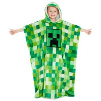 Manta Con Capucha Minecraft Verde