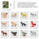 thumbnail image 3 of Farm Animal Toys Esoes con tarjetas didácticas, 12 juegos para niños, 3 of 6