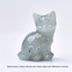 thumbnail image 1 of 1pc Various Crystal Carvings Cat, Pocket Gift, Crystal Gift, Animal Statue, Crystal Statue, Bare Stone, Healing Stone, Moonstone, 1 of 5