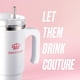thumbnail image 5 of Botella de agua Juicy Couture estilo viaje fashion 930 mL blanca, 5 of 8