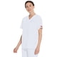 thumbnail image 4 of Scrub Top Dickies unisex con cuello en V, color blanco, 4 of 8