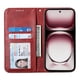 thumbnail image 4 of Funda Flip FOXDOCK para OPPO Reno 12 Pro 5G , Estilo Billetera con Diseño Rombo, Correa de Mano y Soporte, Uso Diario, 4 of 6