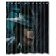 thumbnail image 1 of Cortina de ducha de Johnny Depp, juego de cortinas de baño con ganchos, tamaño 60 x 72 pulgadas, 1 of 3