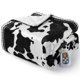 thumbnail image 1 of Manta eléctrica calefactada CAROMIO, tamaño doble, estampado de vaca, 1 of 9