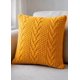 thumbnail image 1 of Funda De Cojin 45x45cm Nordico Cozy Chevron V Larentia Amarillo, 1 of 8