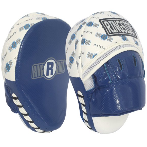 Punch Mitt Ringside Apex Boxing MMA blanco/azul