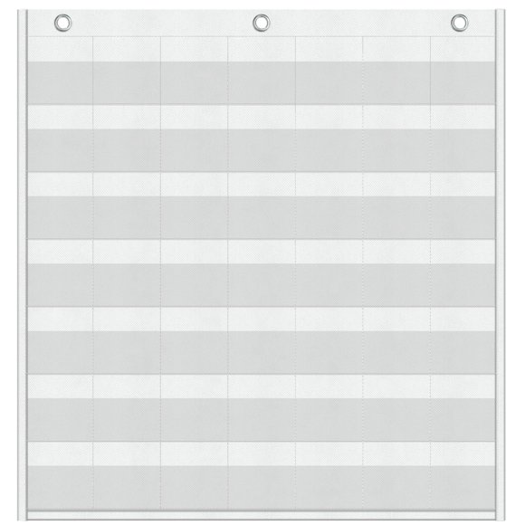 Calendario Yoink 64x61 cm 45 Bolsillos Blanco
