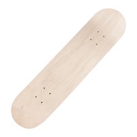 Ioensy - Tabla De Skate En Blanco, Cubierta De Madera Para Patines, Tablero De Pintura Artística Para Niños, 80Cm, Sin Ruedas