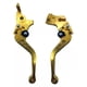 thumbnail image 2 of Manillas Para Frenos y Embrague Aluminio Para Moto Dorado - PS, 2 of 3