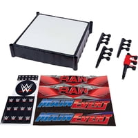 Juego Wwe Superstar Ring Mattel Con Etiquetas Main Event Y Raw