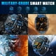 thumbnail image 3 of Smartwatch Militar Con Pantalla De 1 96 Y Resistencia Al Agua 3 Atm, 3 of 7
