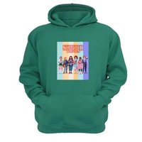 Genérico - Polerón Canguro Stranger Things Verde Aguamarina Talla Xs Unisex