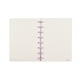 thumbnail image 2 of Cuaderno A5 violeta con textura, 2 of 3