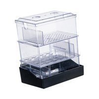 Ioensy - Caja De Filtro Para Colgar En El Acuario Caja De Filtro Superior Para Pecera Con Flujo De Agua Externo Diy