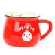 thumbnail image 1 of Tazón Mug Diseño Rojo 9x9x8.5cm, 1 of 2