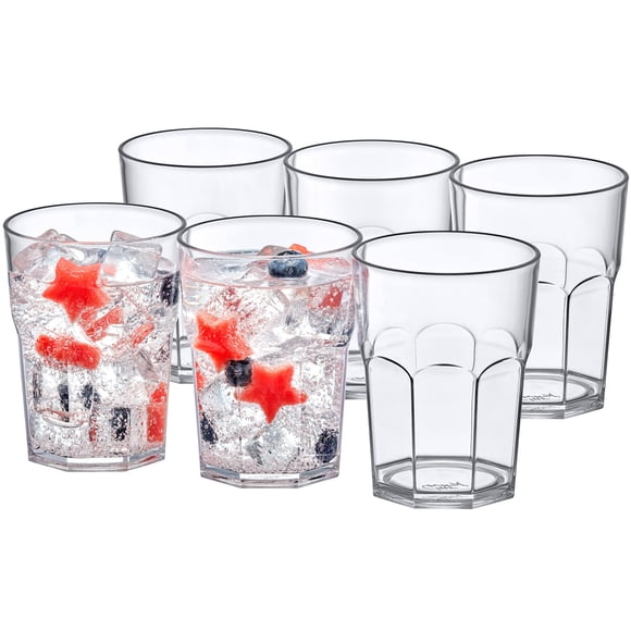 Vasos de plástico 400 ml Amazing Abby - Pack de 6 sin BPA
