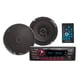 thumbnail image 1 of Pack Radio Automovil Bluetooth Usb Partalntes 16cm Caw-2016bt, 1 of 5