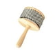thumbnail image 1 of Juguete Musical Cabasa De Mano De Madera Para Jugar En Casa Educación Musical Aula Diámetro 11,5 Cm, 1 of 5