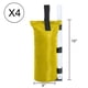 thumbnail image 2 of Canopy Weights ABCCANOPY - Juego de bolsas de arena (4 a 54,43 kg), color amarillo, 2 of 5