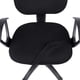 thumbnail image 4 of Fundas de asiento para sillas de ordenador de oficina Smiry Stretch Black, 4 of 7
