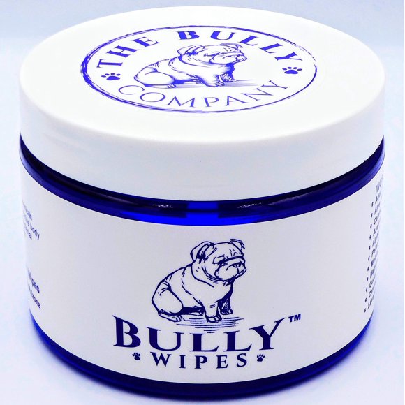 Toallitas para mascotas The Bully Company para bulldog, aroma botánico orgánico