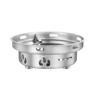 Ioensy - Estufa De Alcohol Estufa De Campamento Ligera A Prueba De Viento Para Senderismo Cocina Mochilero