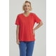 thumbnail image 1 of Polera Mujer Detalle Hombro Rojo, 1 of 8
