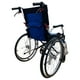 thumbnail image 2 of Silla de Ruedas Aluminio Ultra Liviano Aro 20-Azul, 2 of 8