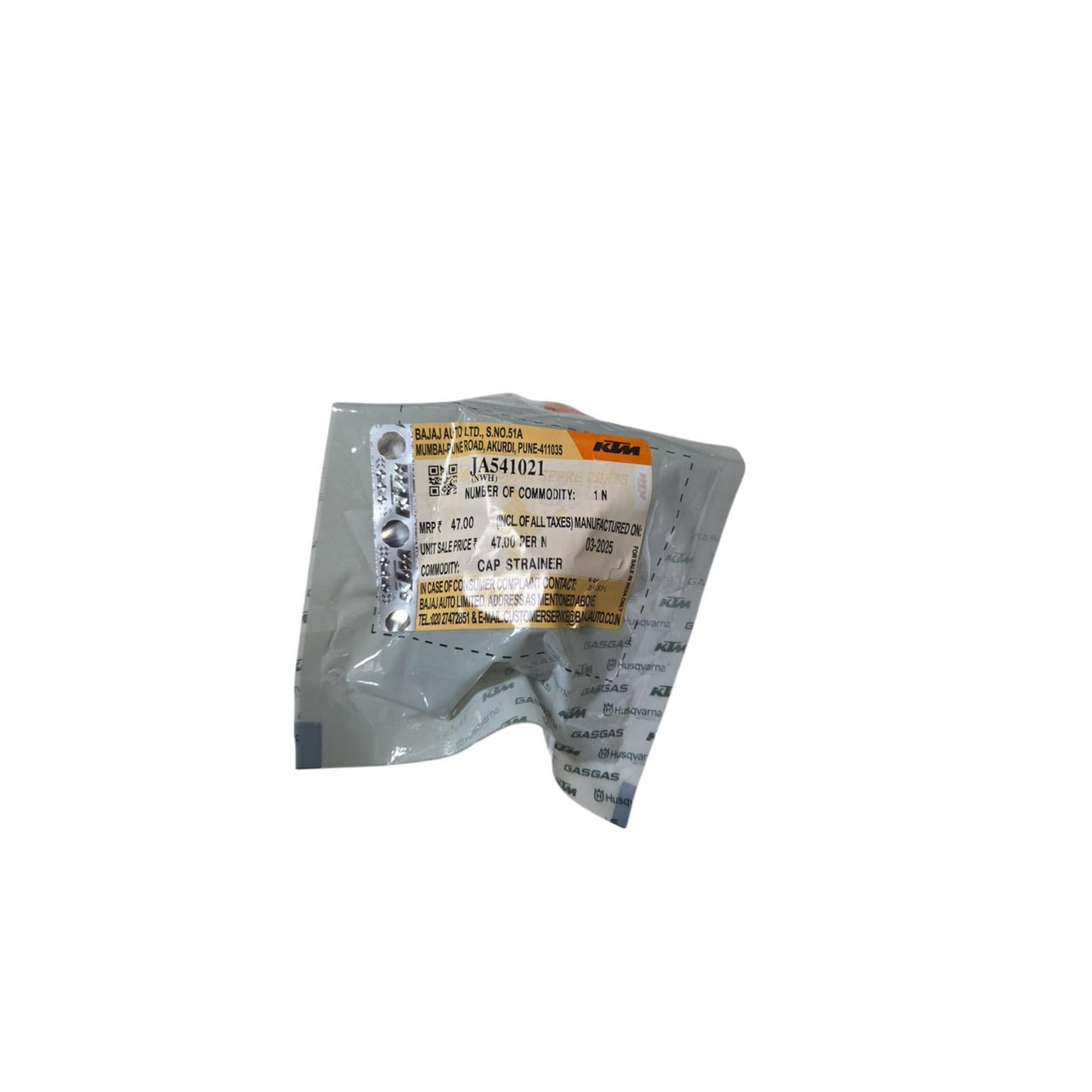 Genérico - Tapon Carter Moto Bajaj Serie 135/160/200/250/400 Original