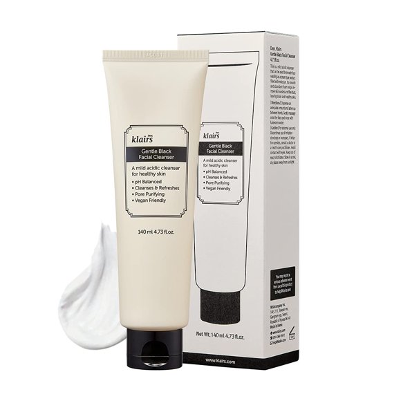 Limpiador facial DearkLairs Gentle Black Vegan 140 ml