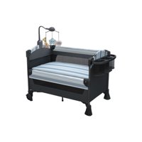 Cuna Colecho Corral Con Accesorios Lubabycas Azul