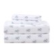 thumbnail image 1 of Juego de sábanas Comfort Spaces Queen Floral azul 4 piezas, 1 of 9