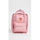 thumbnail image 2 of Mochila Fjallraven Kanken Mini para mujer de nailon rosa, 2 of 7