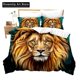 thumbnail image 1 of x1698 Bed SheetsBlack Lion Rose Animal Bedding Set Quilt Cover Bed Cover with Pillowcase Twin Size Boys Adult Home Textile 3-Piece Bedding Set (1 Duvet Cover + 2 Pillow Shams) nj1698, 1 of 5
